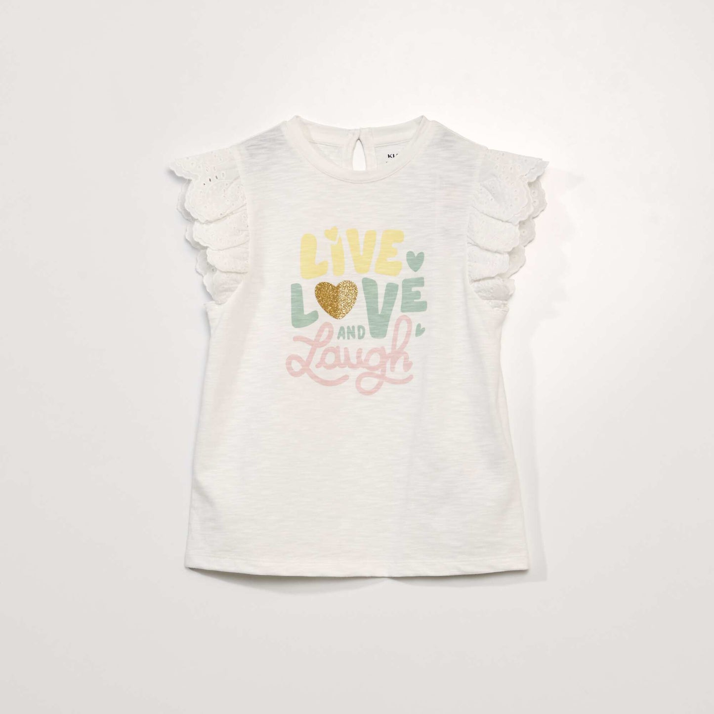 T-shirt en jersey BLANC