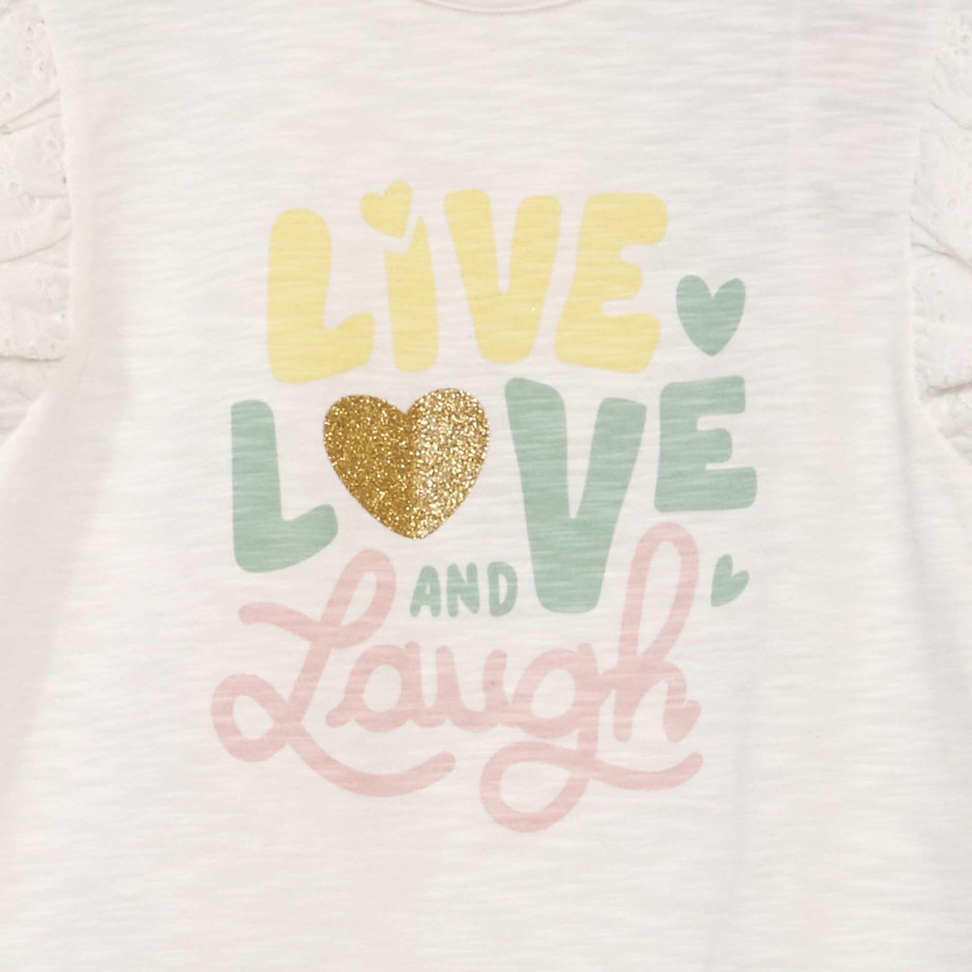 T-shirt en jersey BLANC