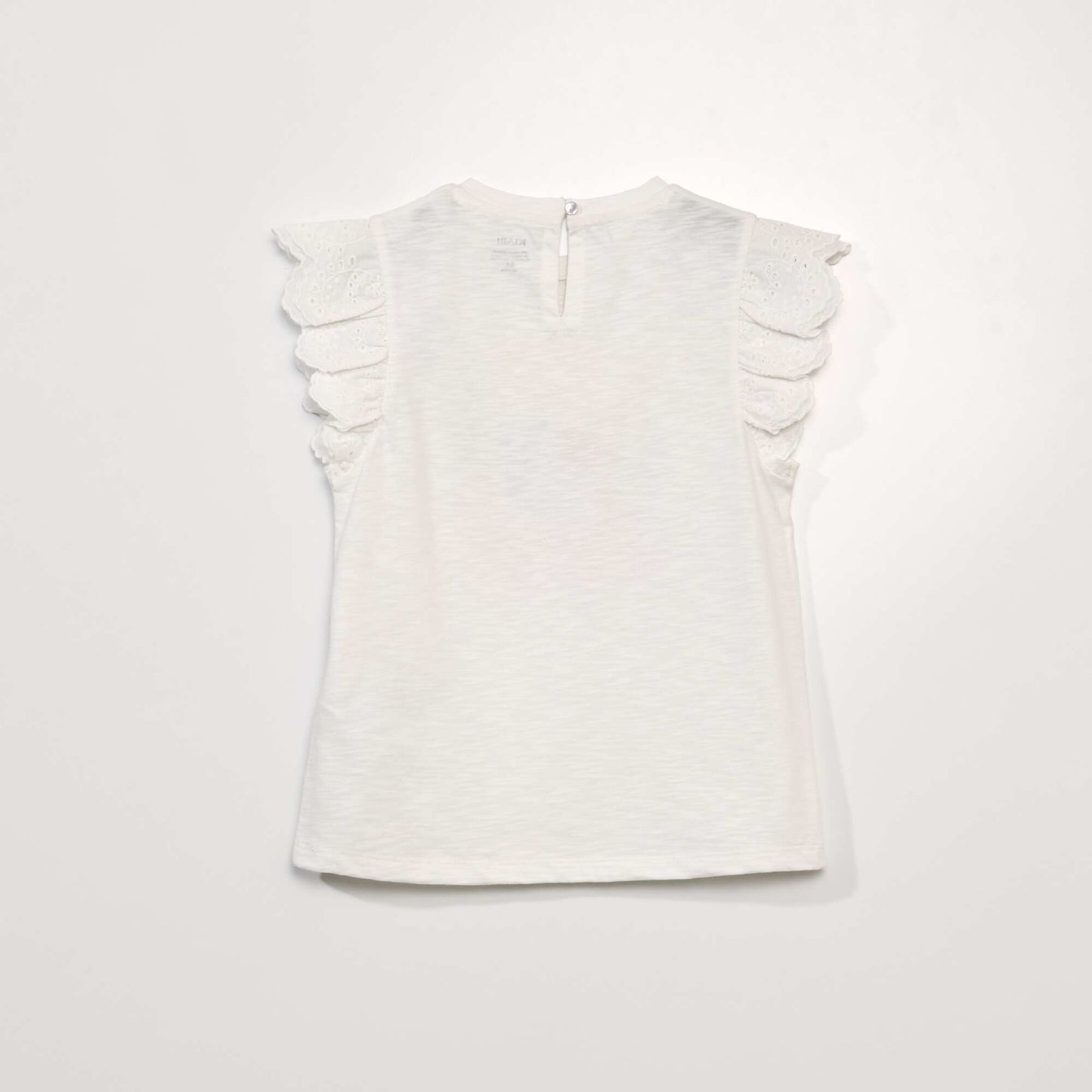 T-shirt en jersey BLANC
