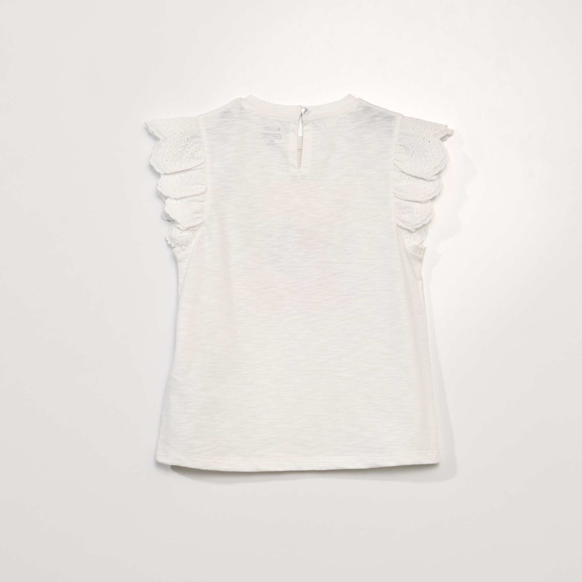 T-shirt en jersey BLANC