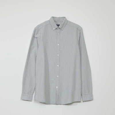 Chemise droite rayures Vert