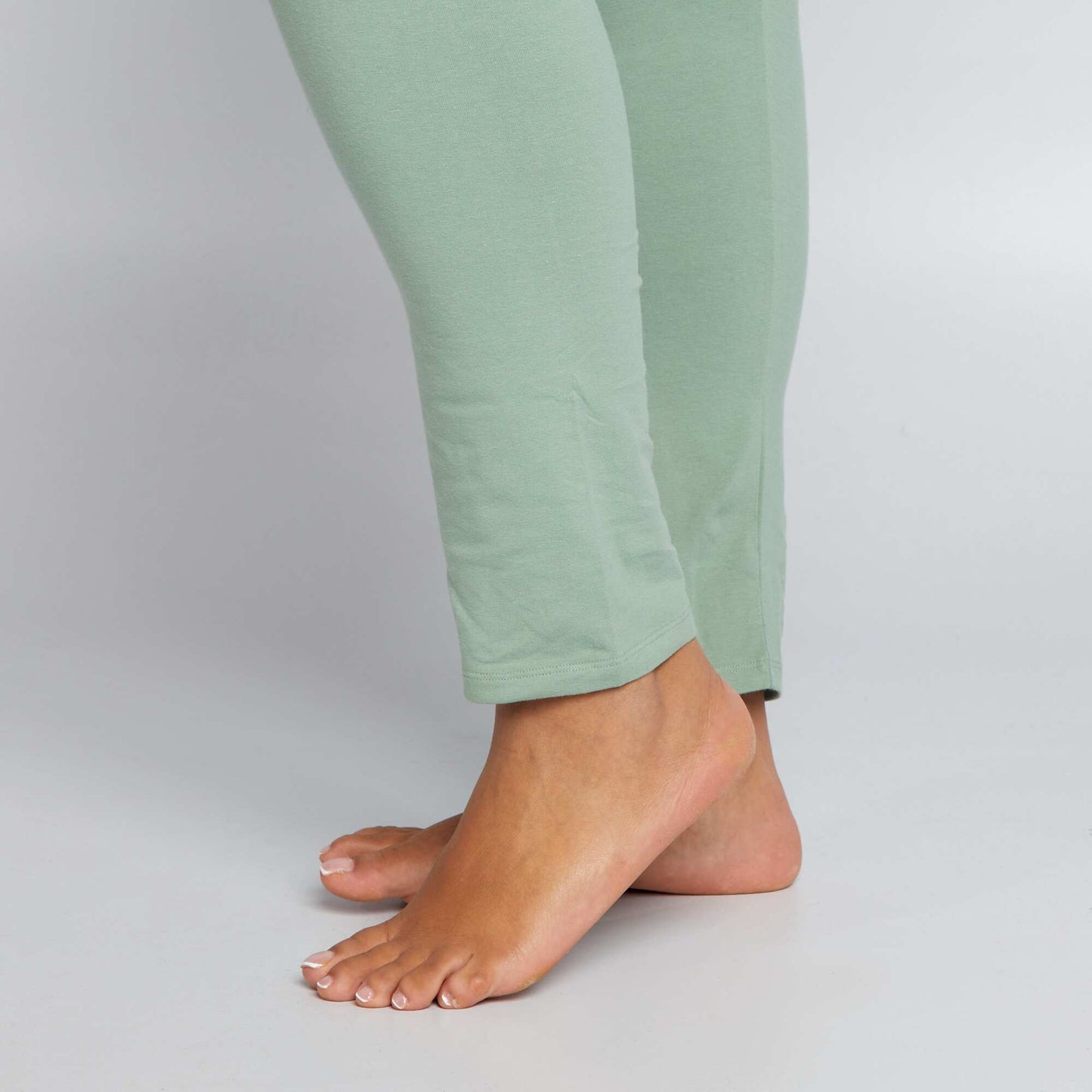 Legging en jersey uni Vert