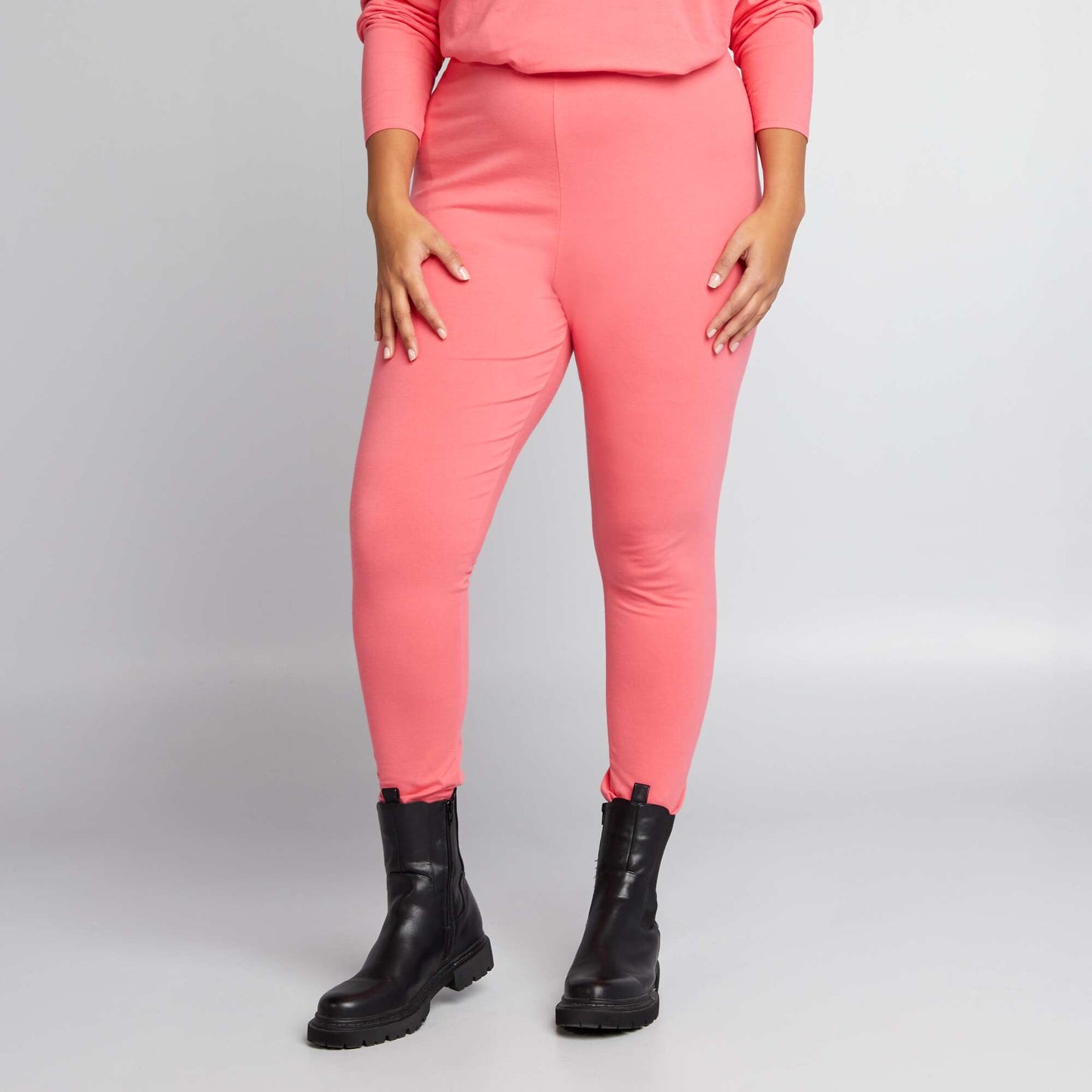 Legging en jersey uni Rose