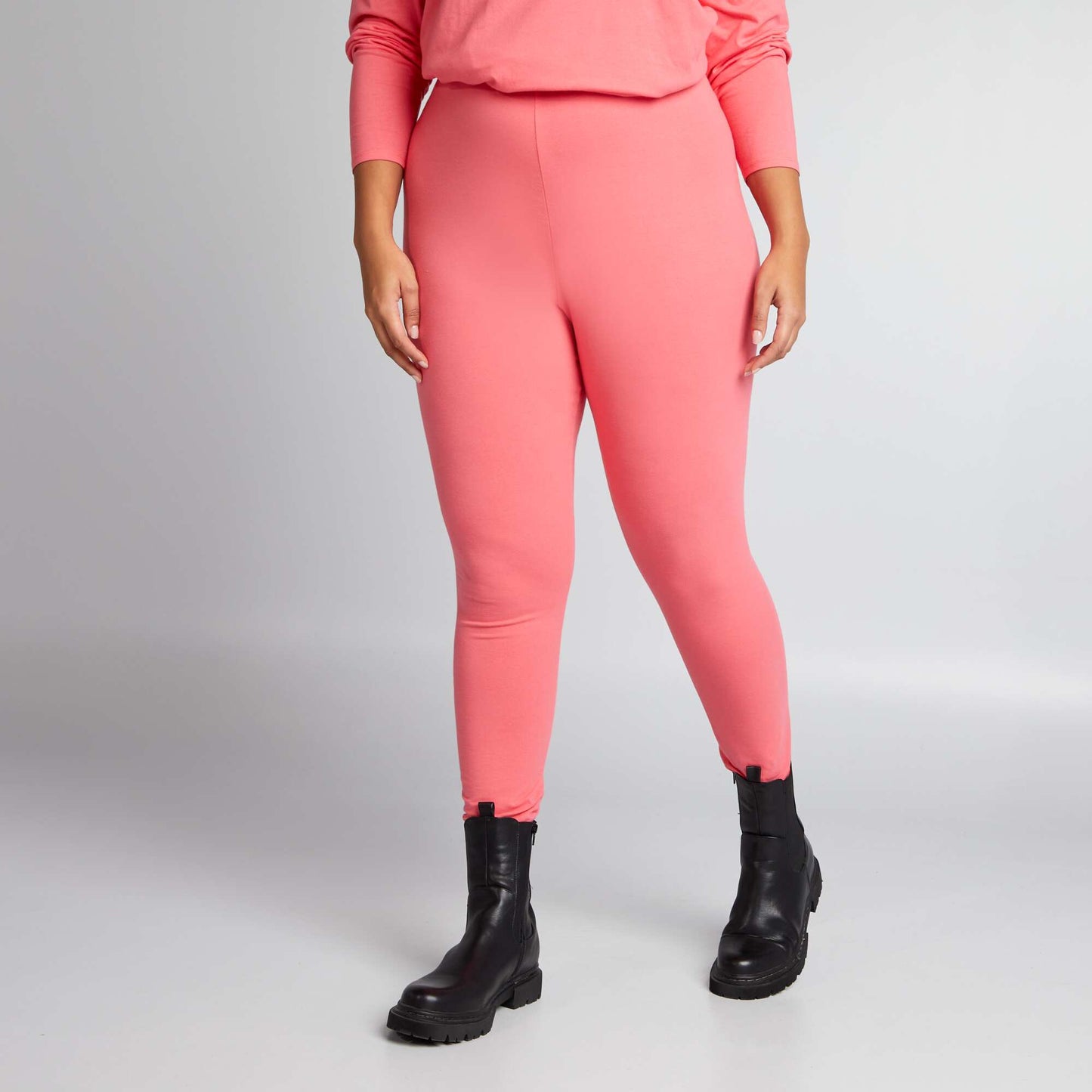 Legging en jersey uni Rose