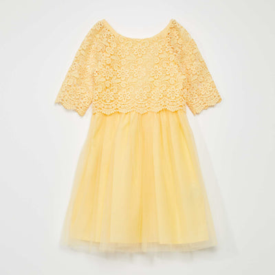 Robe de c r monie Jaune