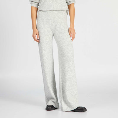 Pantalon droit c tel Gris