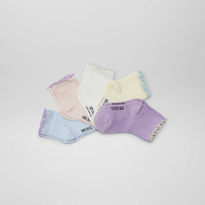 Lot de 5 chaussettes volants Bleus