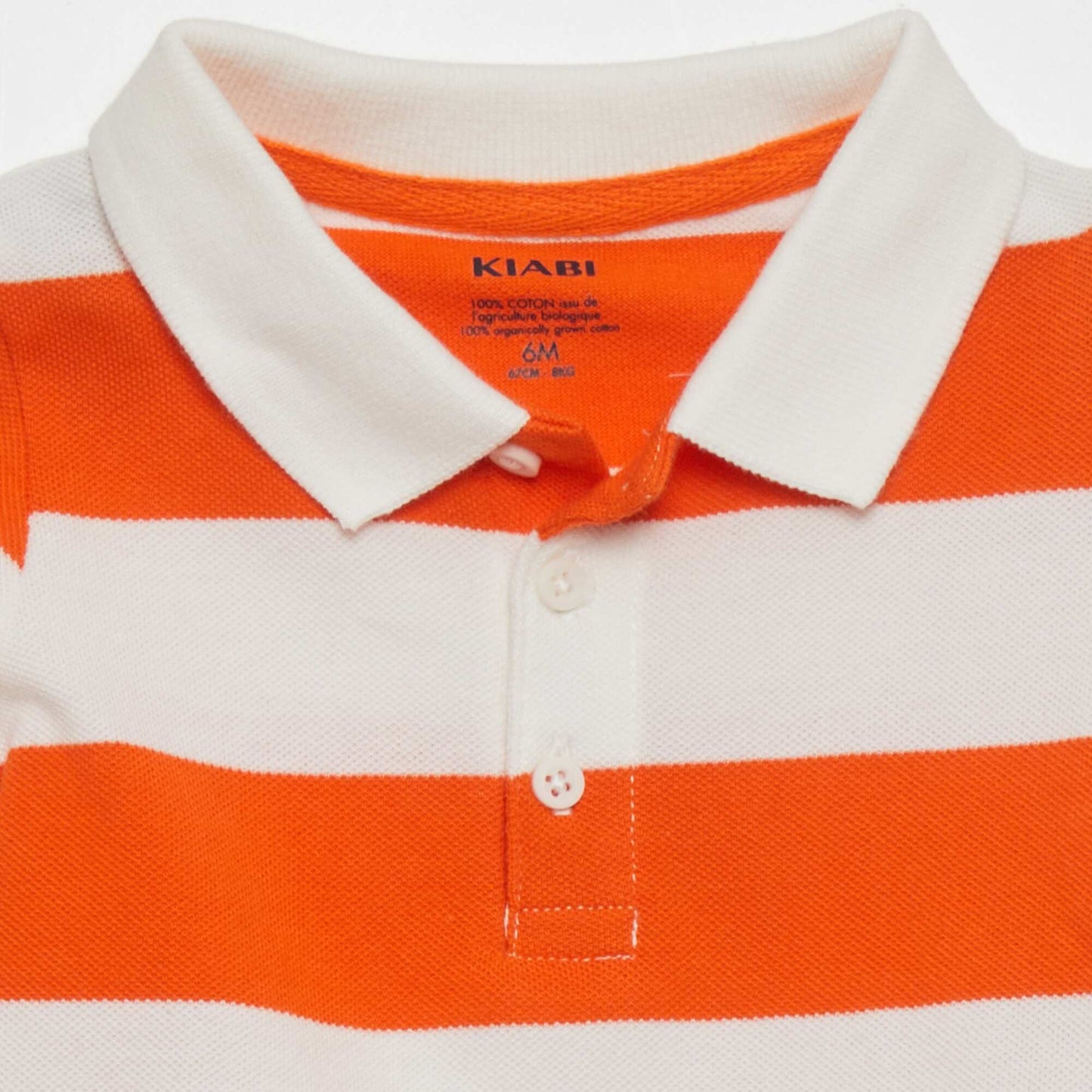 Polo manches courtes Orange