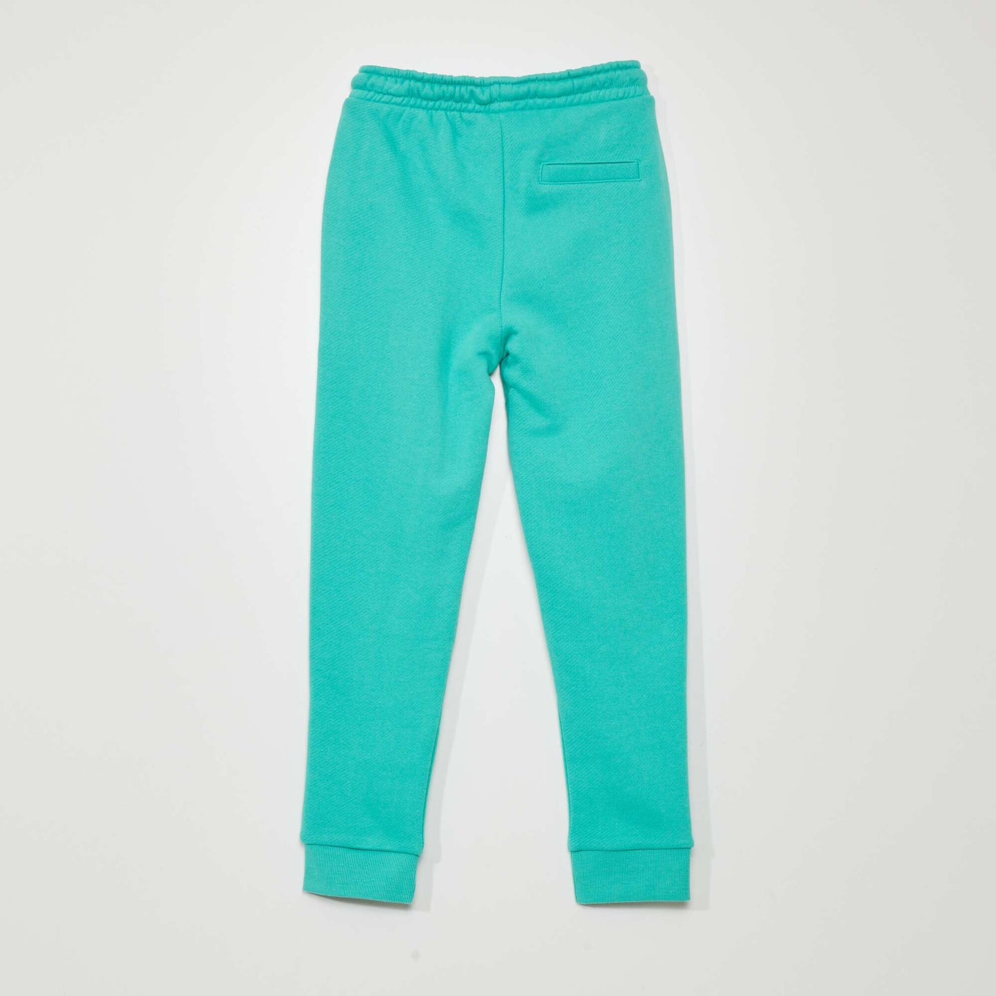 Pantalon jogging en french terry avec coutures Vert