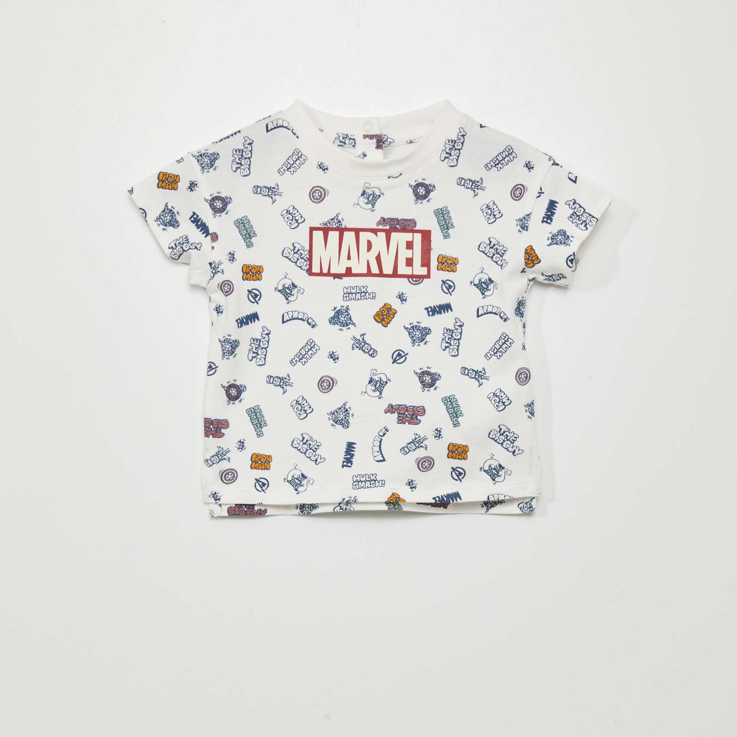 T-shirt 'Marvel' Blanc