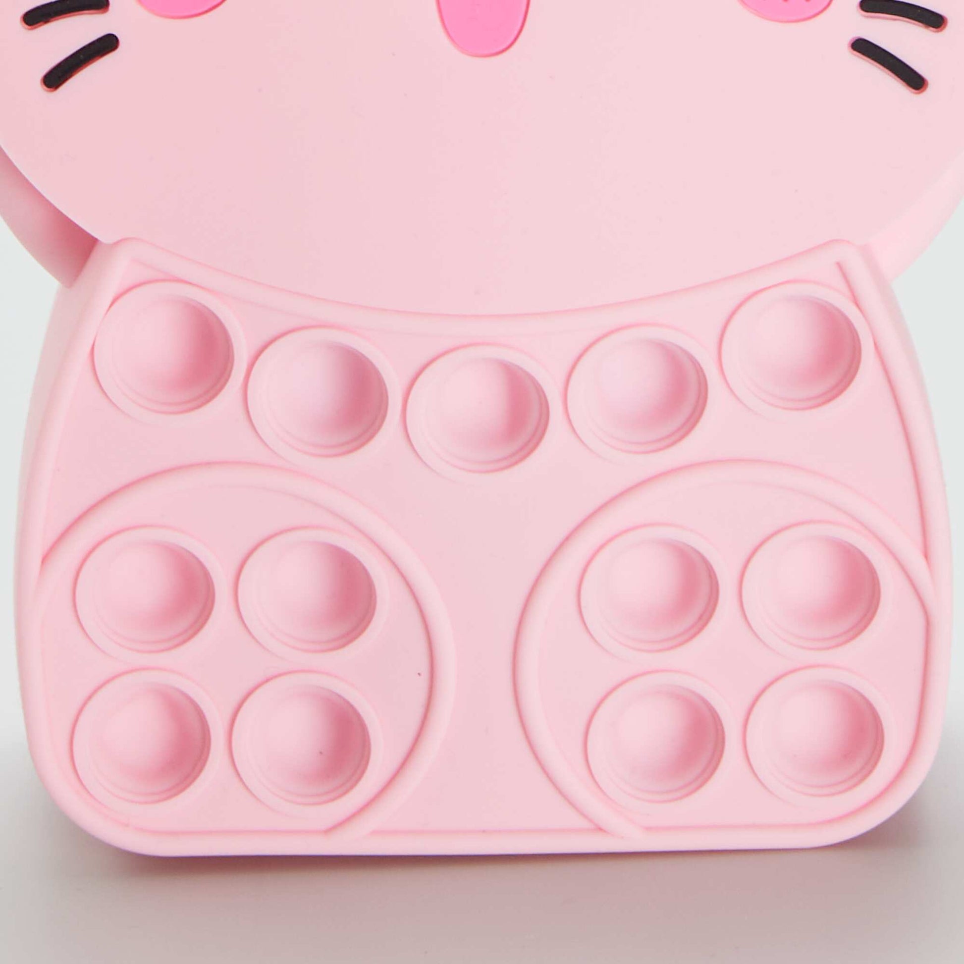 Sac Pop-It chat kawai Rose
