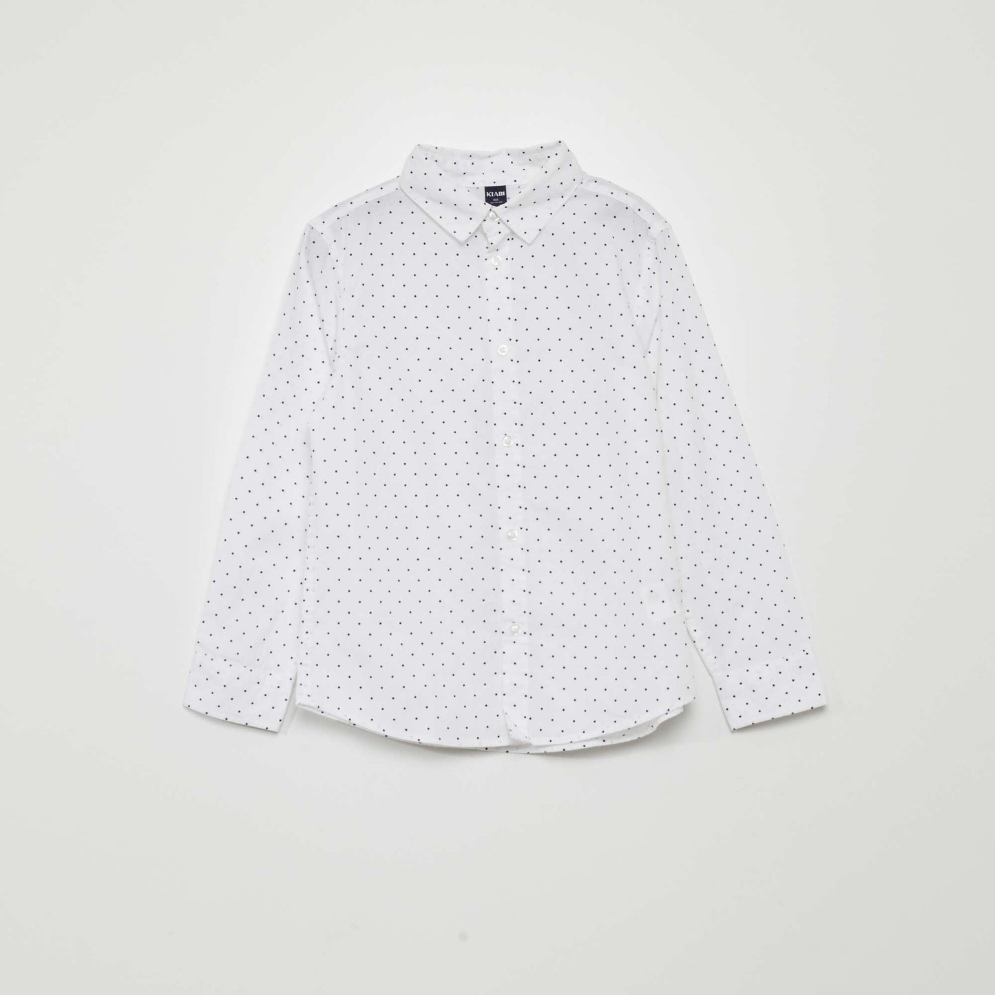 Chemise en popeline Blanc