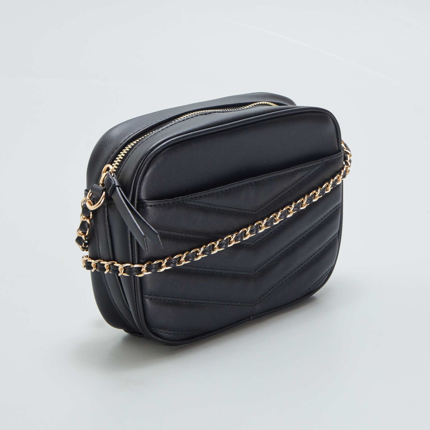 Sac bandouli re similicuir Noir