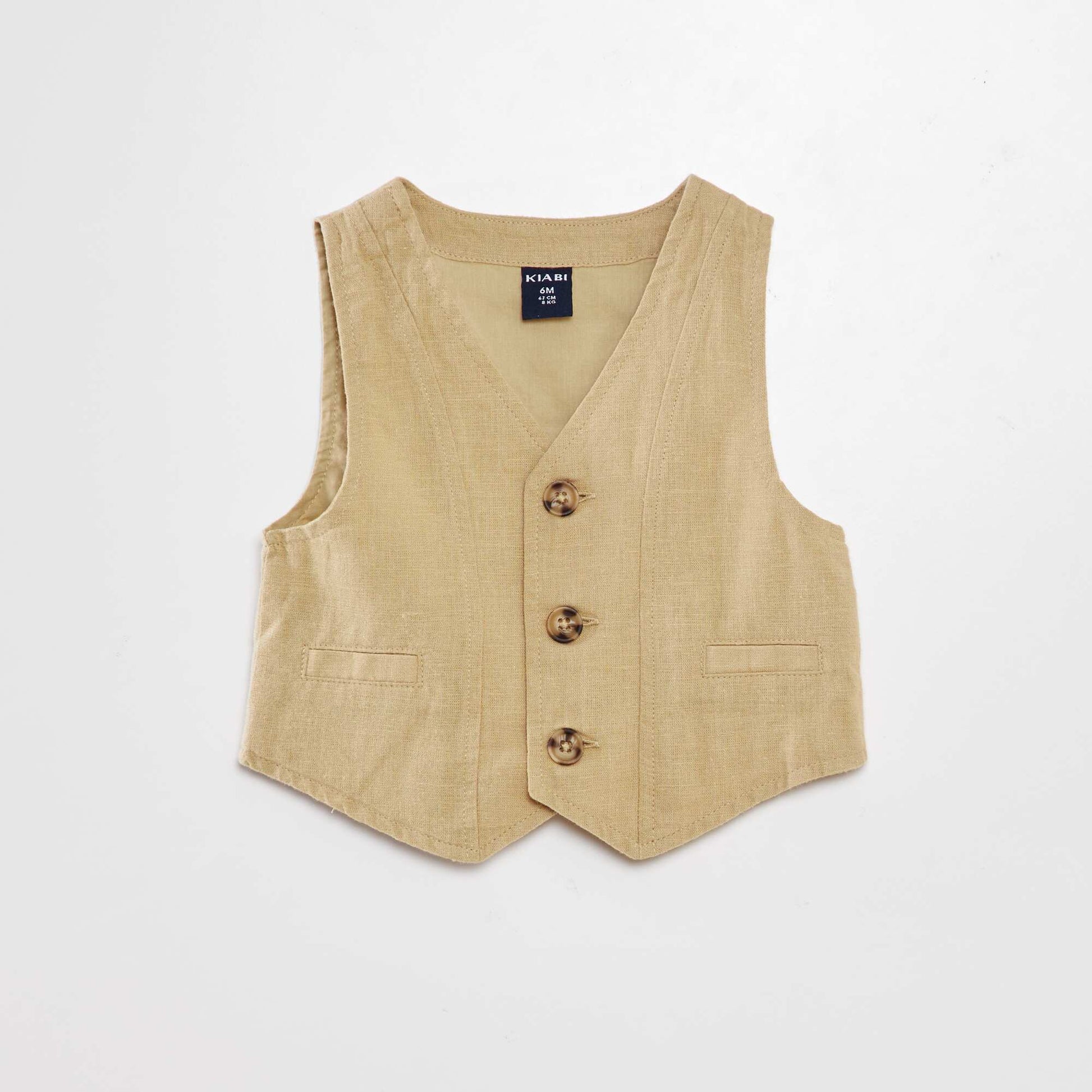 Ensemble de c r monie - 4 pi ces Beige/blanc