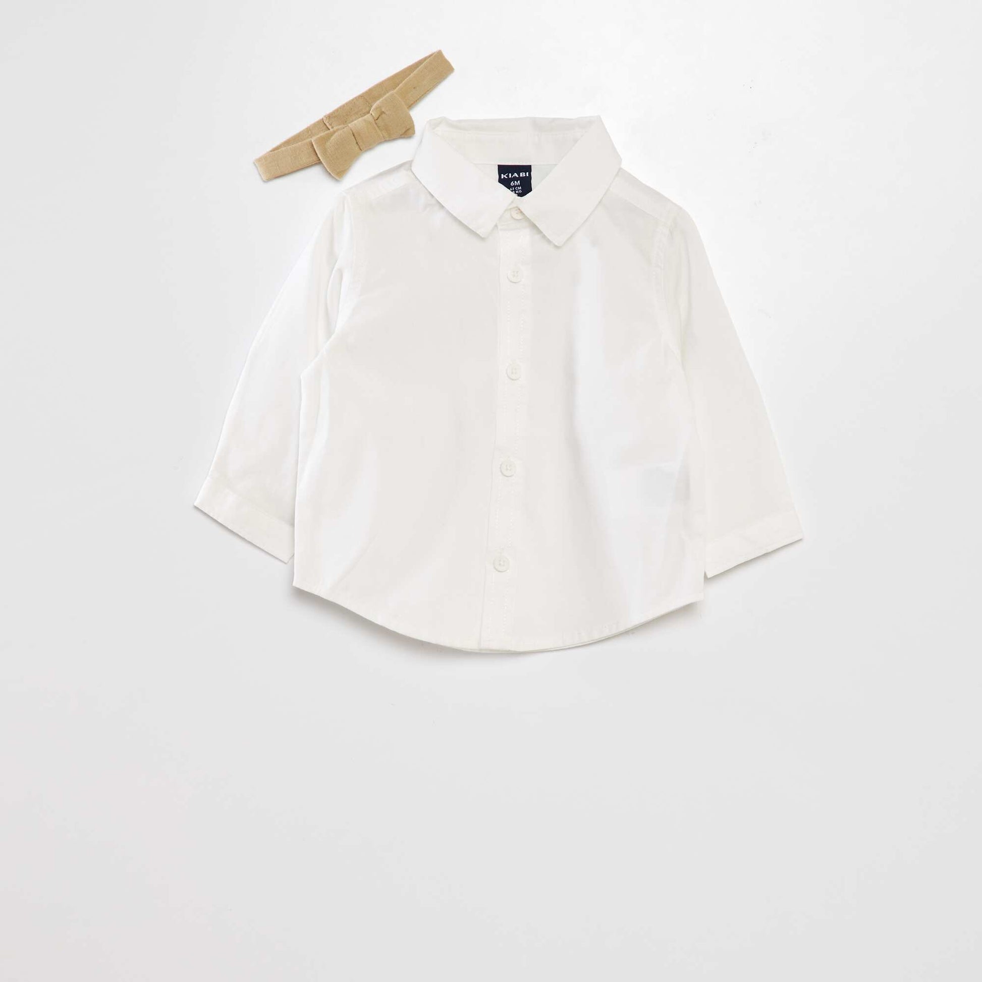 Ensemble de c r monie - 4 pi ces Beige/blanc