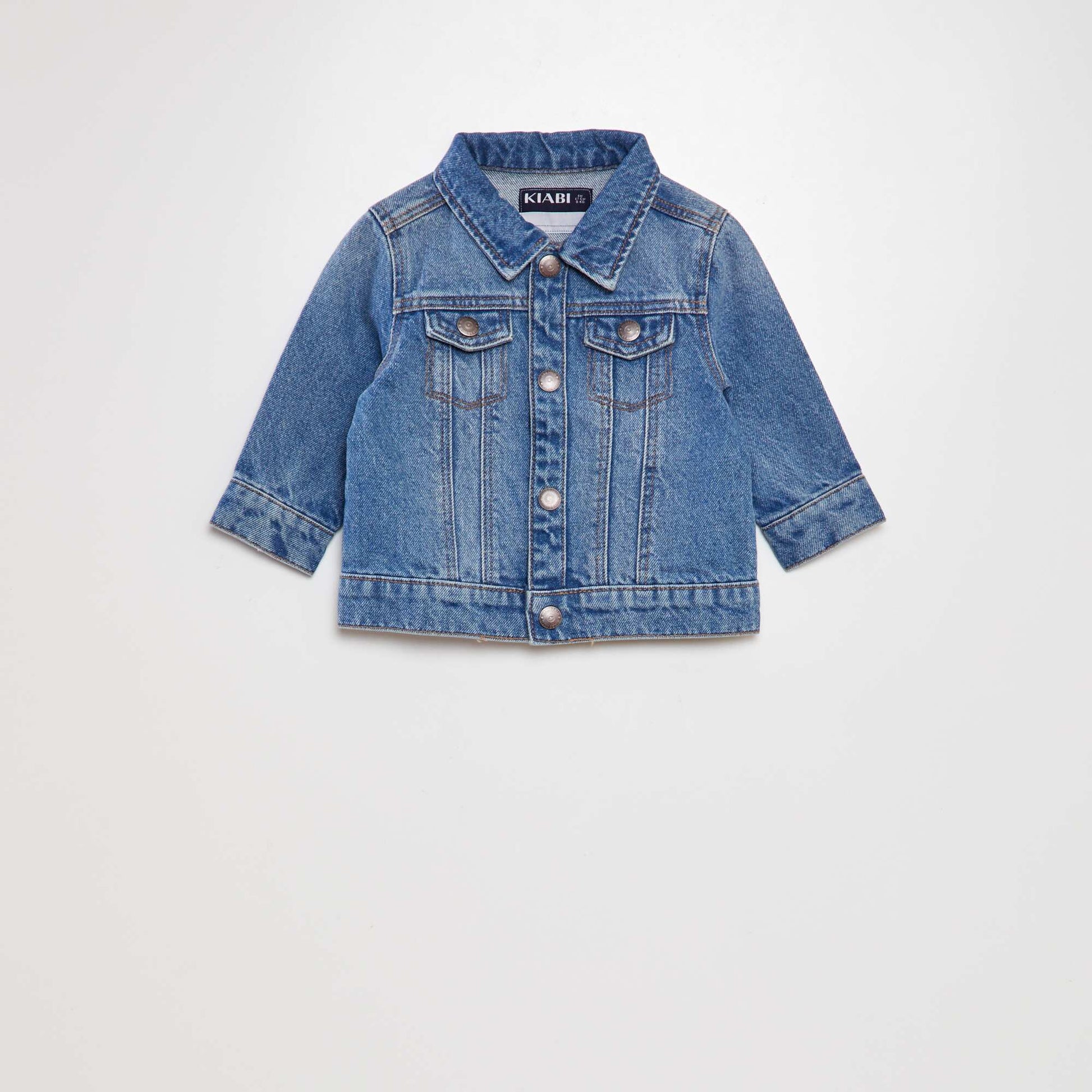 Veste en jean paisse Bleu clair