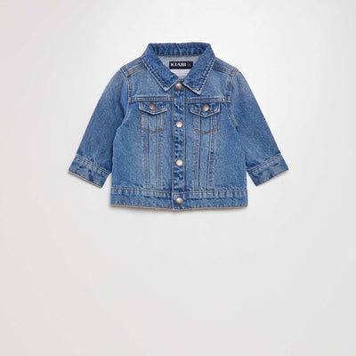 Veste en jean paisse Bleu clair