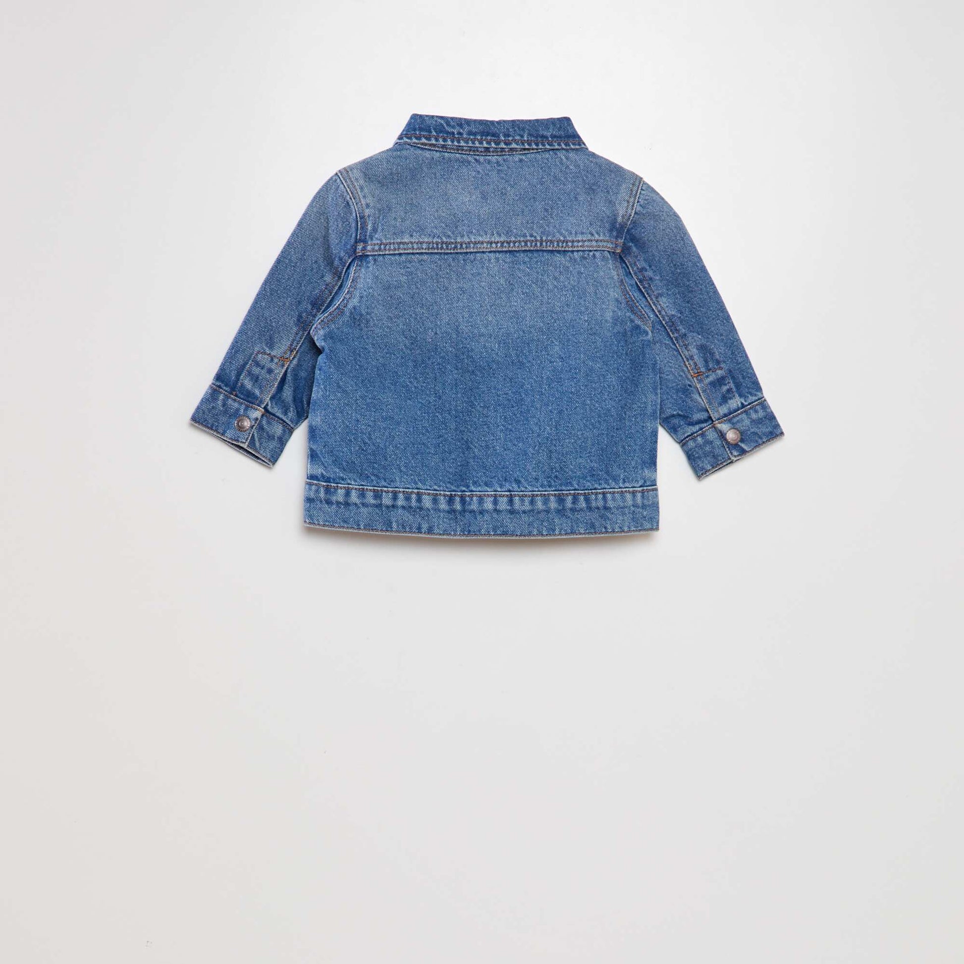 Veste en jean paisse Bleu clair