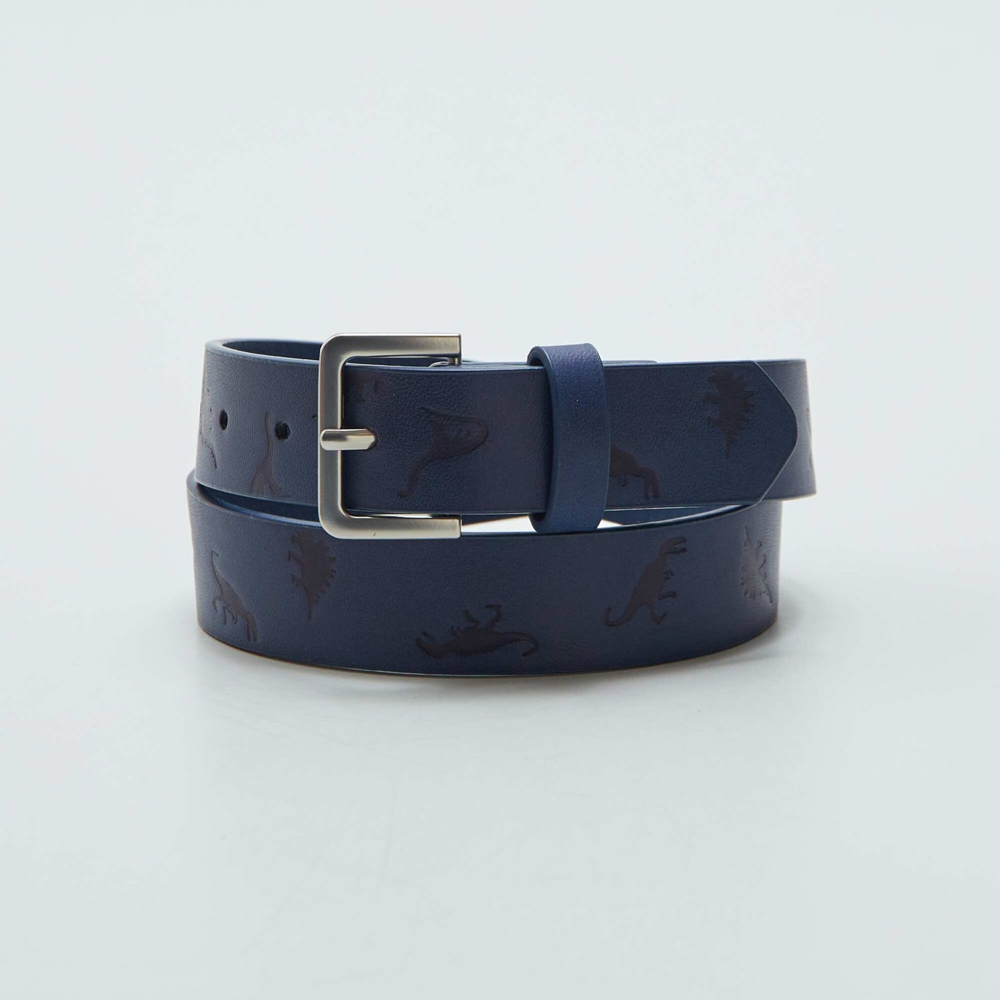 Ceinture motif dinosaures Bleu