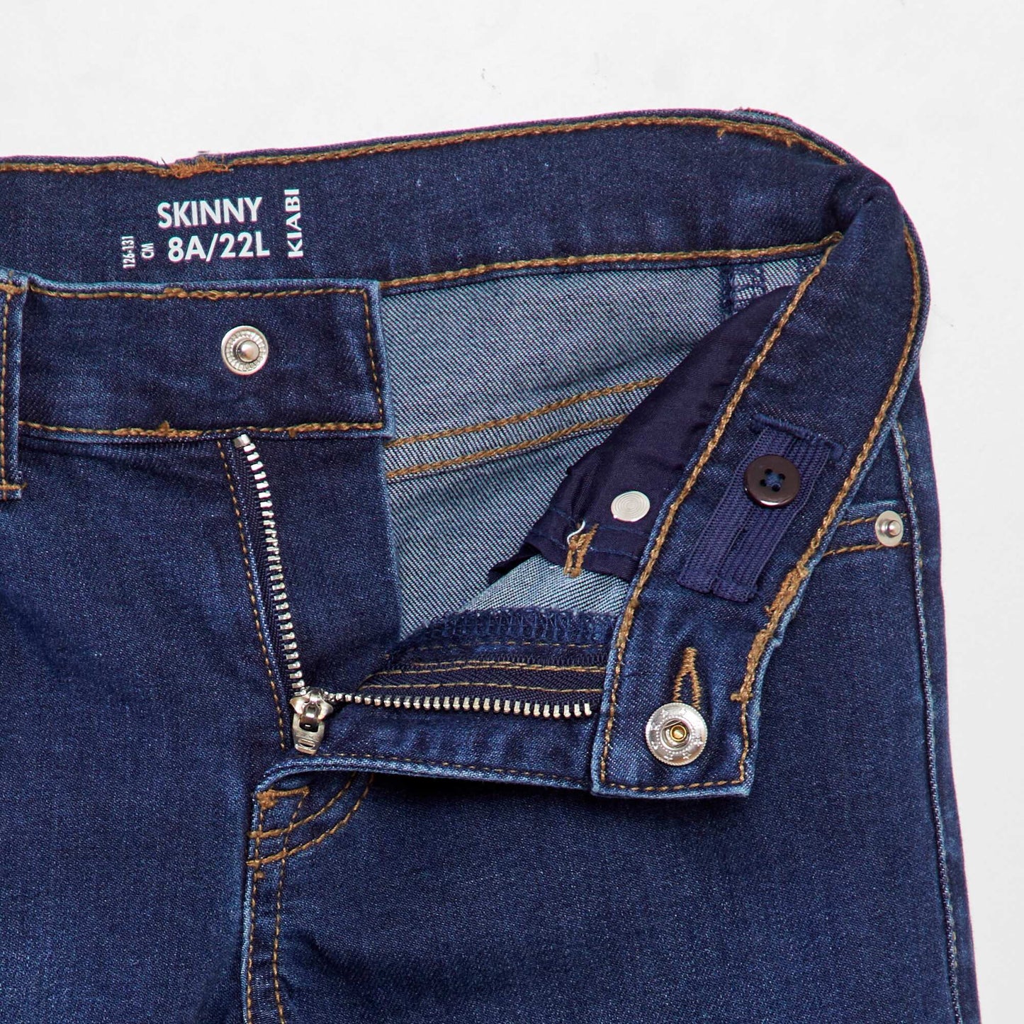 Jean skinny Bleu brut