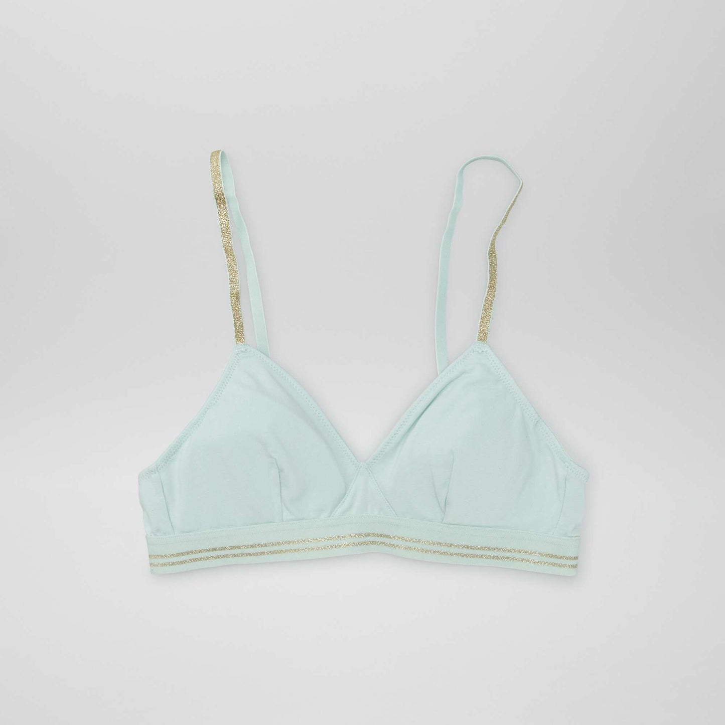 Soutien-gorge pailleté bleu