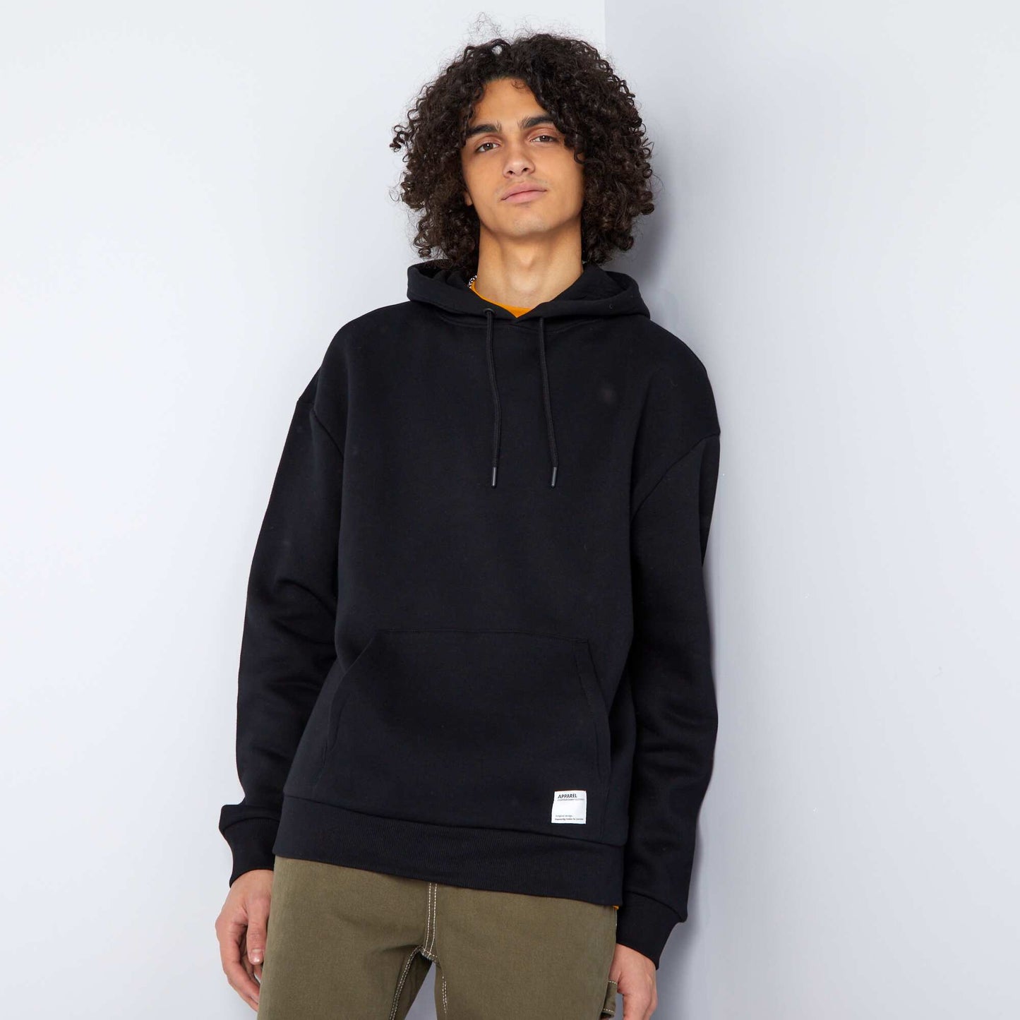 Sweat capuche noir