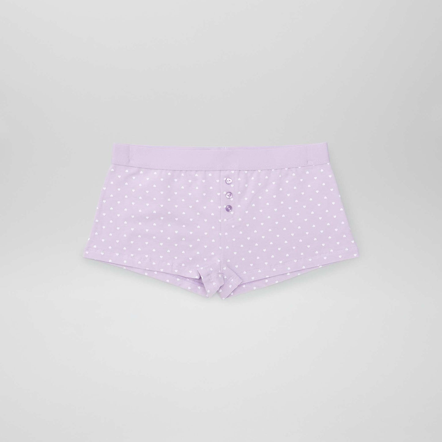 Lot de 2 shorties Violet