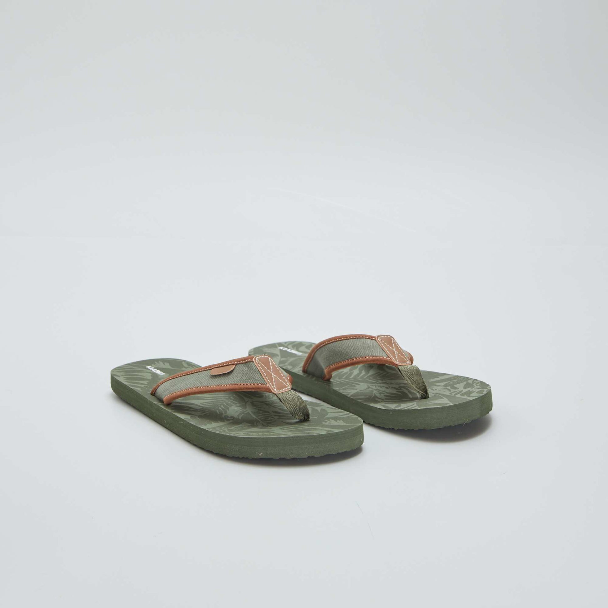 Tong lani re en textile Kaki