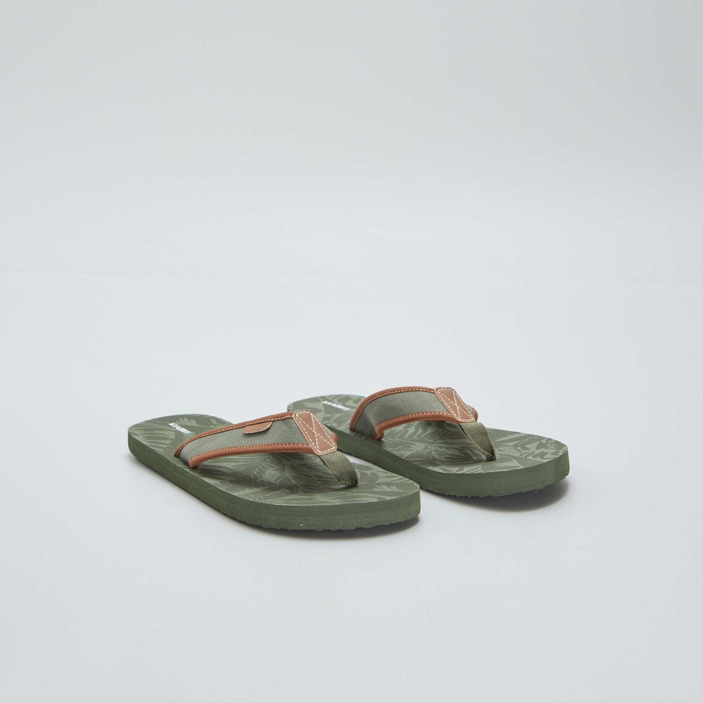 Tong lani re en textile Kaki