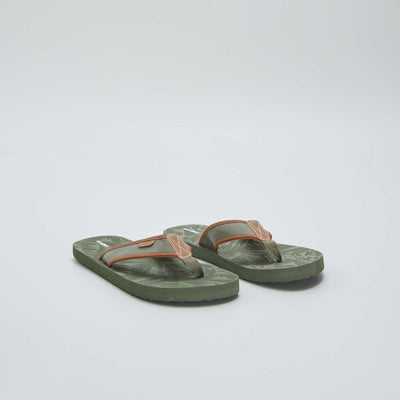 Tong lani re en textile Kaki