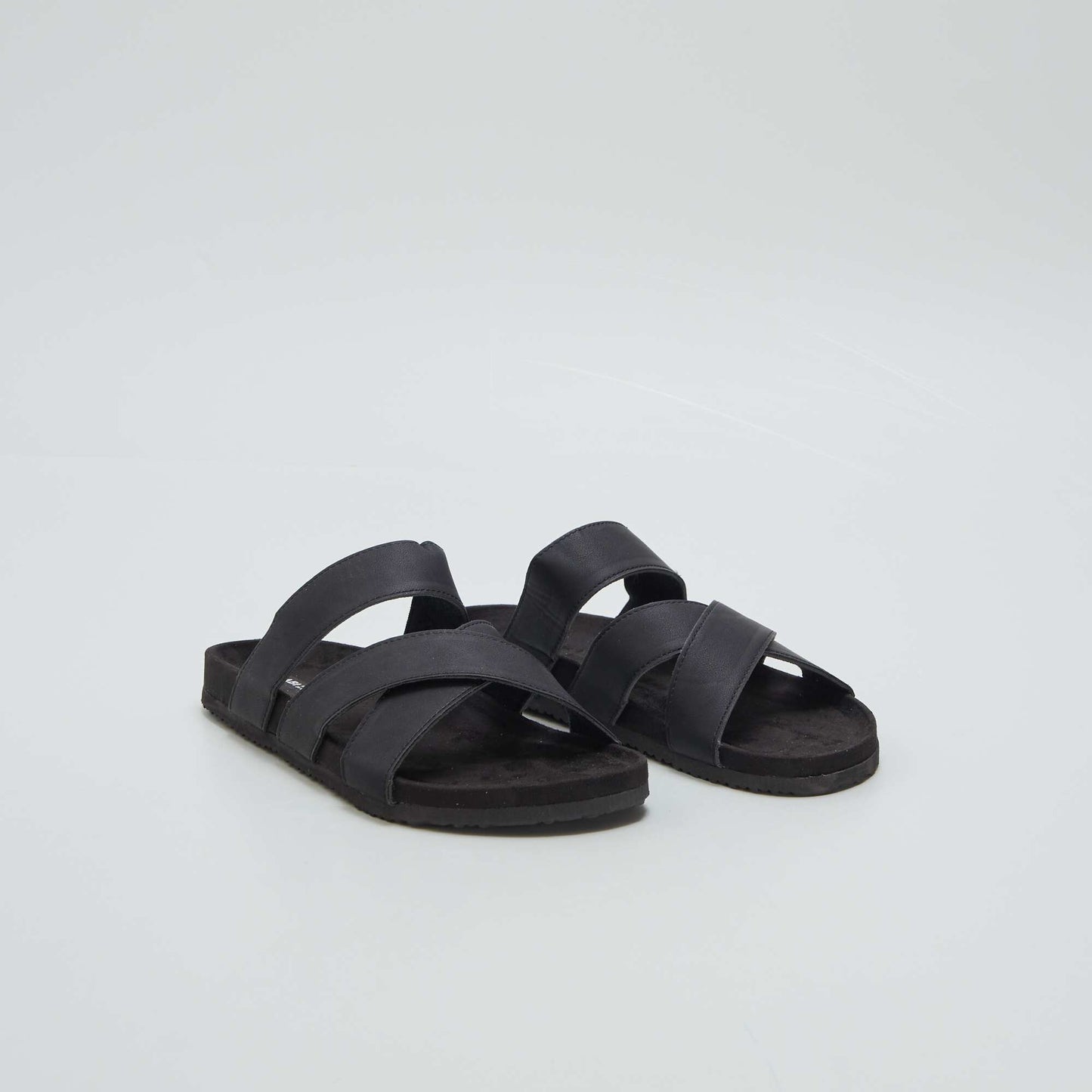 Sandales unies Noir