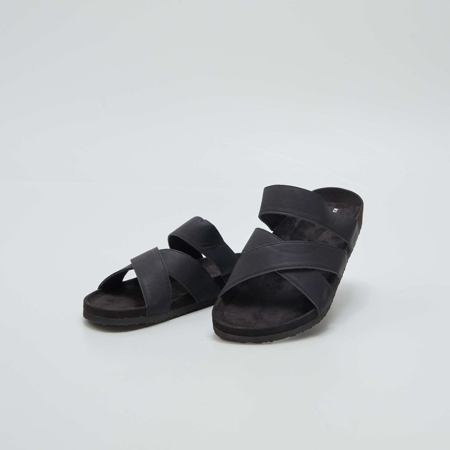 Sandales unies Noir