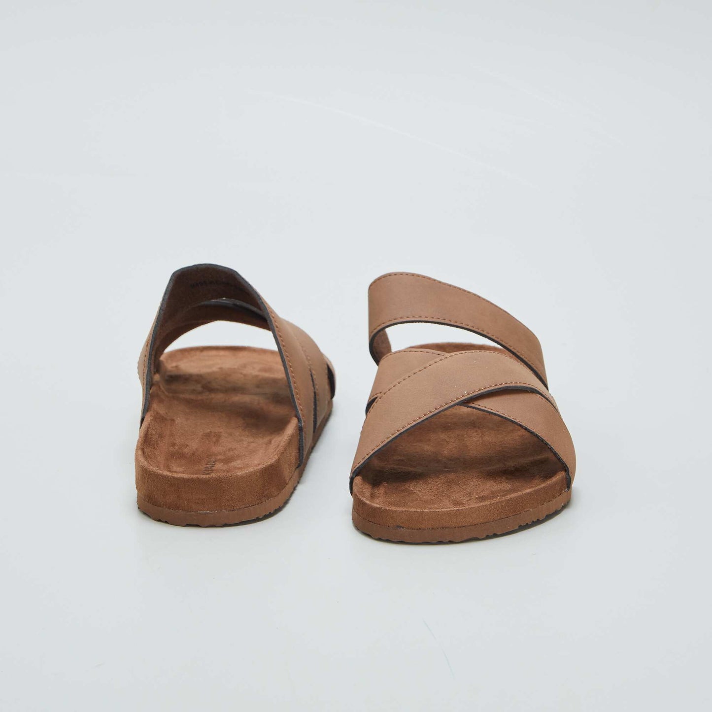 Sandales unies Marron