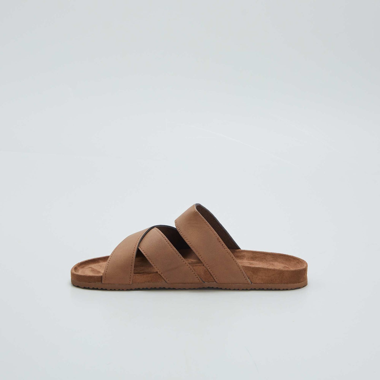 Sandales unies Marron