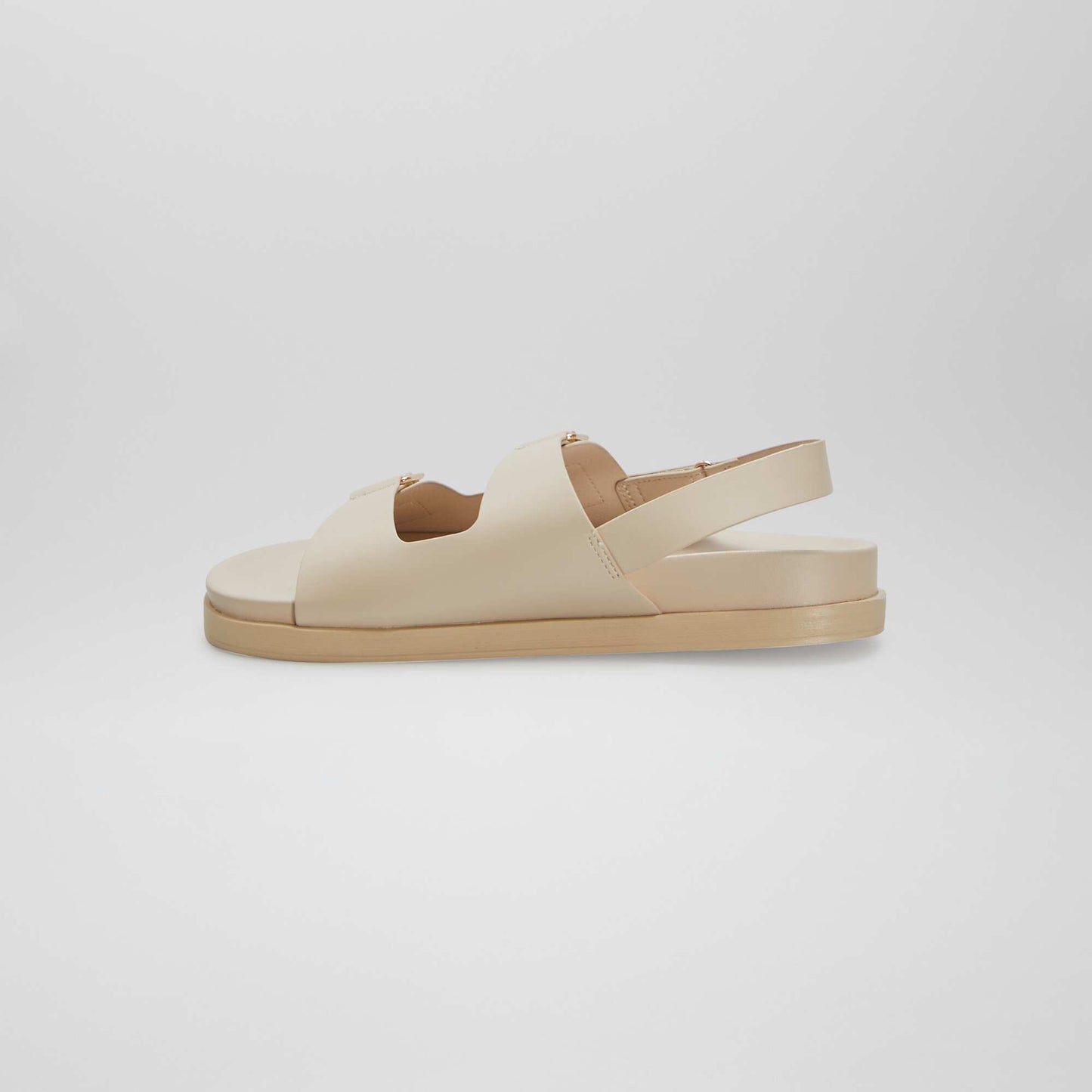 Sandales double-bride BLANC