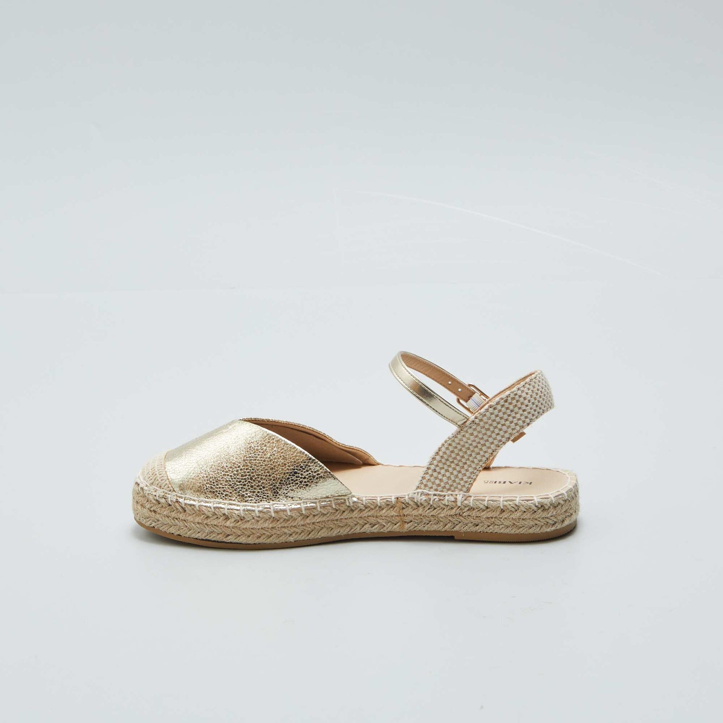 Sandales ferm es espadrilles Dor