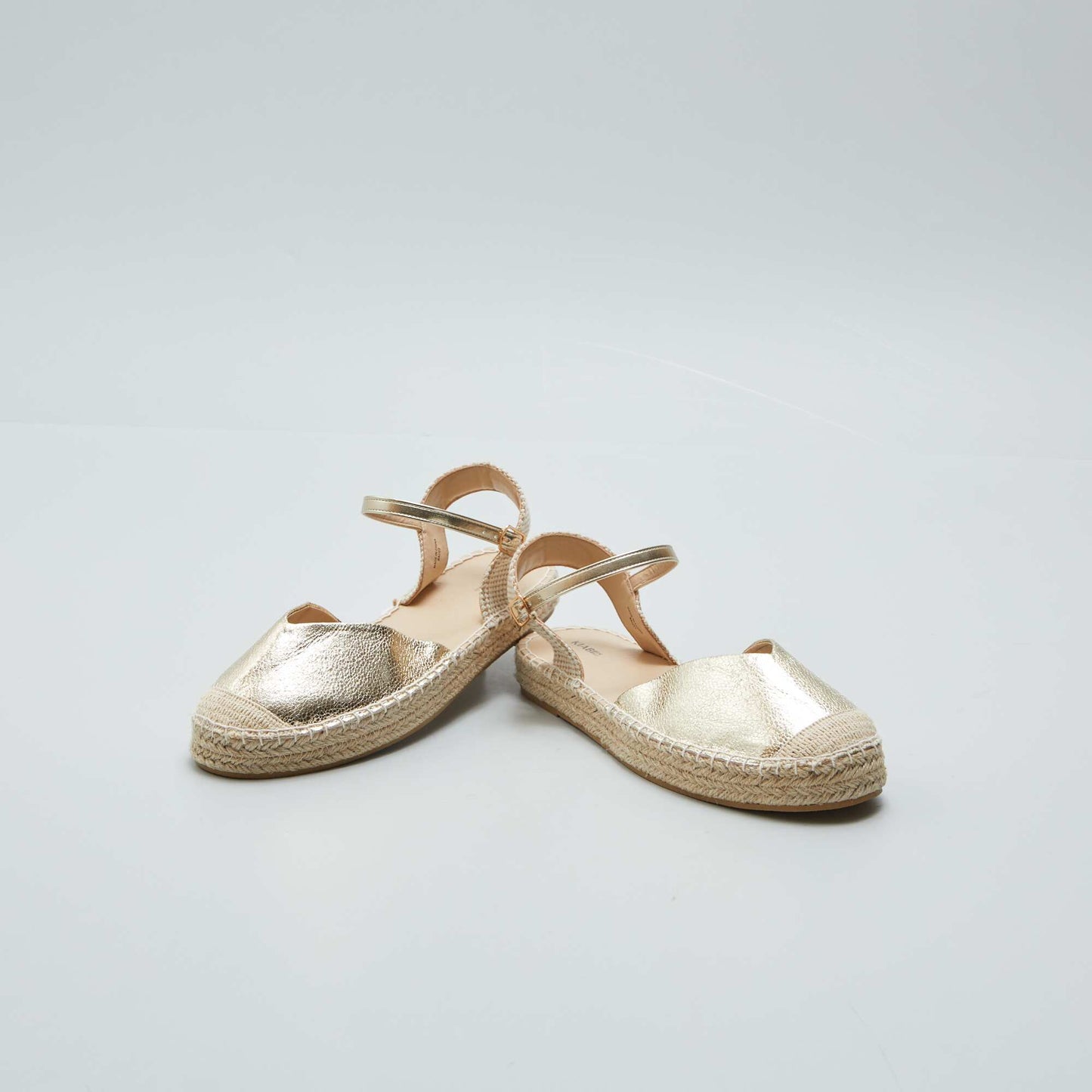 Sandales ferm es espadrilles Dor