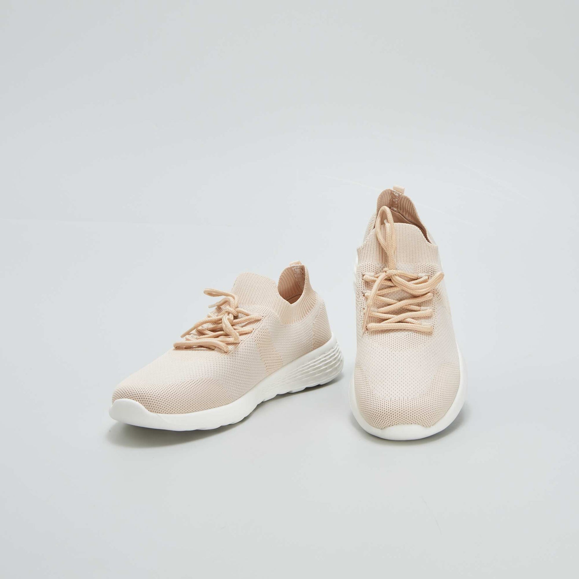 Baskets esprit running Rose