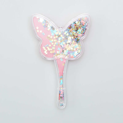Brosse cheveux papillon Multicolore
