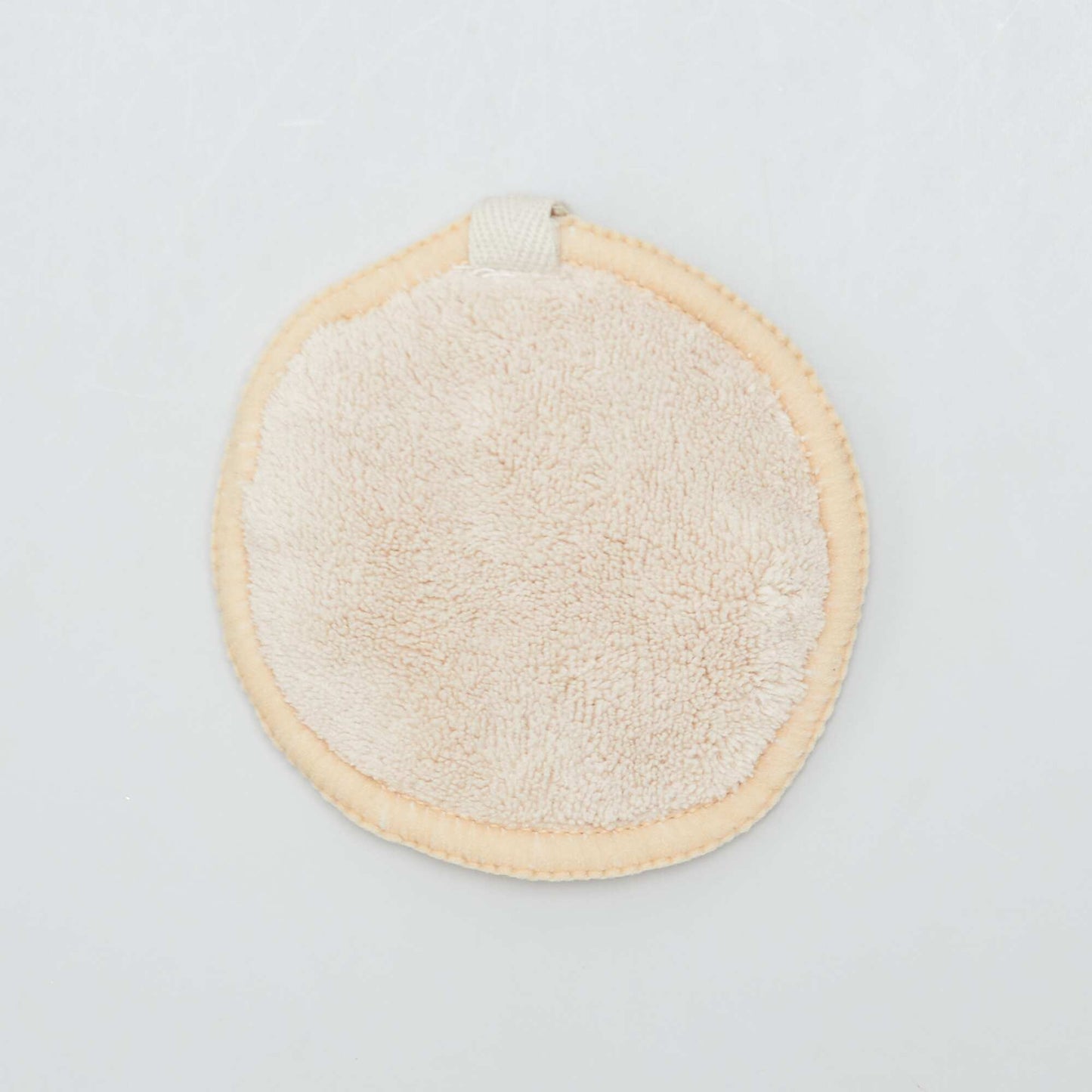 Lot de 3 cotons d maquillants lavables Beige