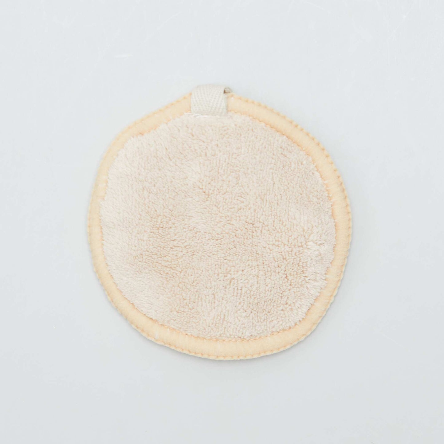 Lot de 3 cotons d maquillants lavables Beige