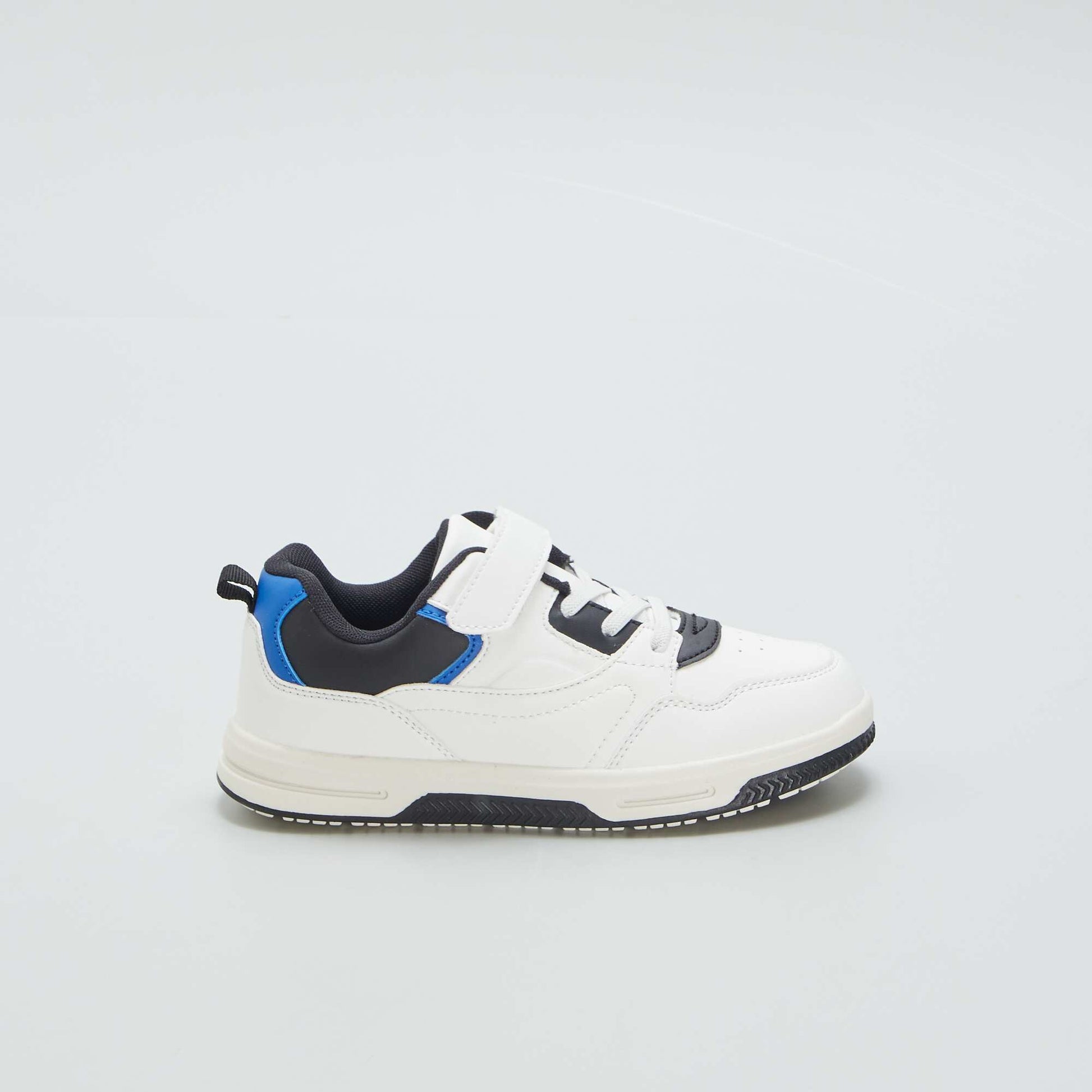 Baskets basses tricolores Blanc