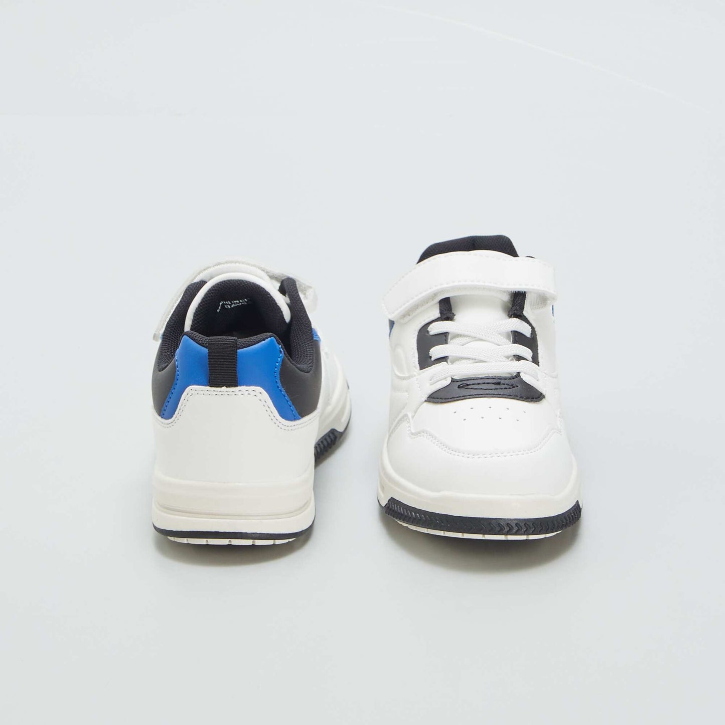 Baskets basses tricolores Blanc