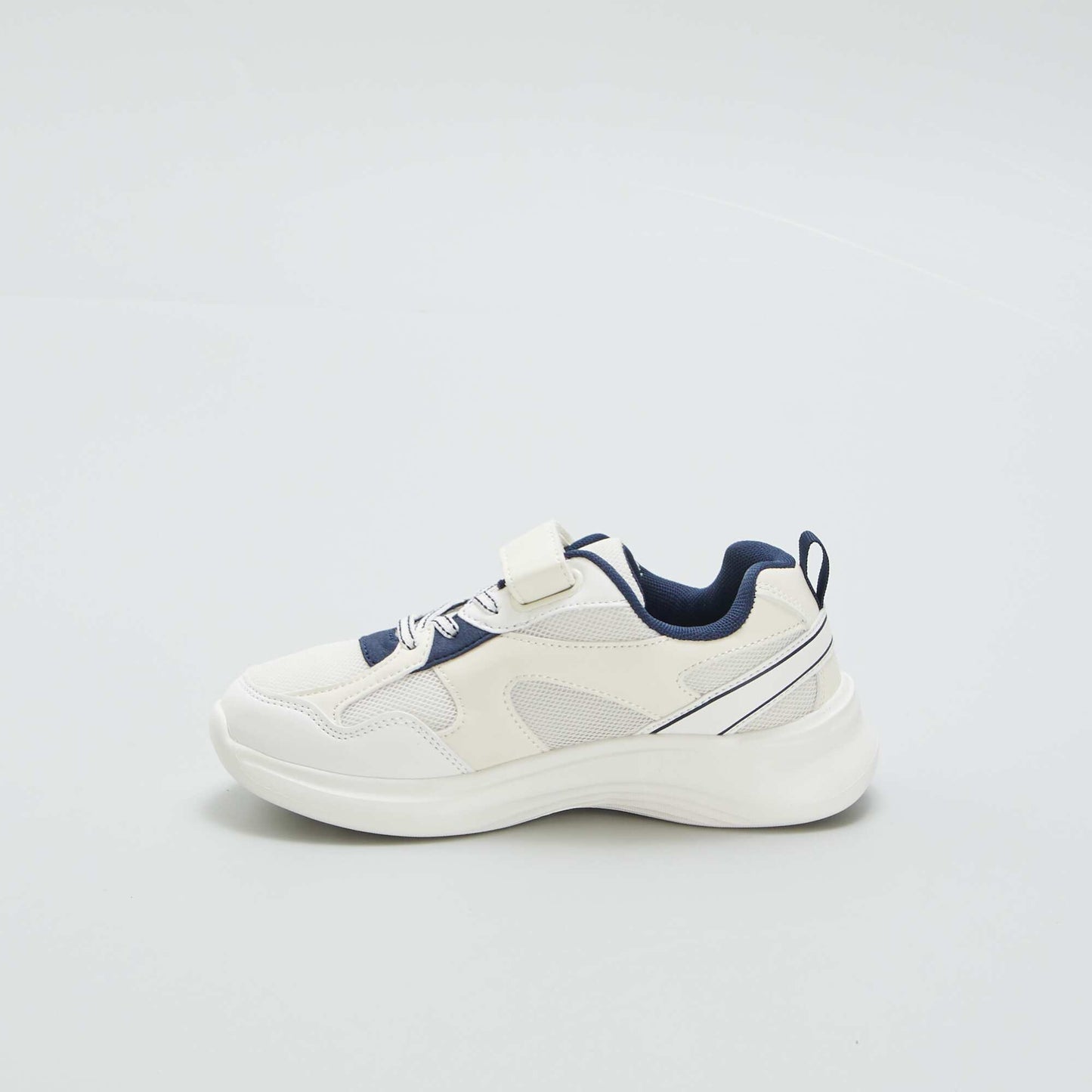 Baskets esprit running semelle chunky Blanc