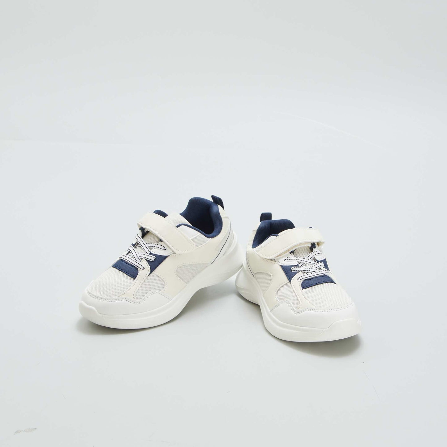 Baskets esprit running semelle chunky Blanc
