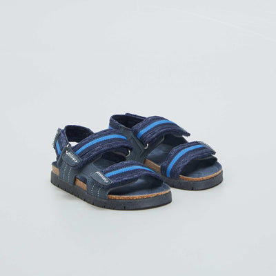 Sandales de randonn e Bleu