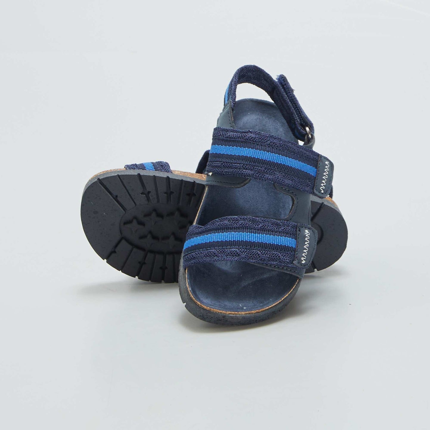 Sandales de randonn e Bleu
