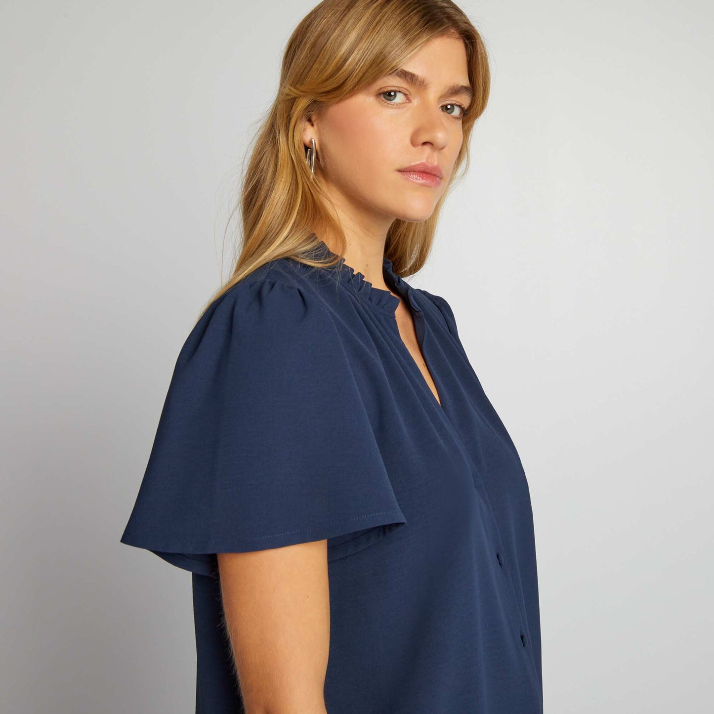 Blouse fluide Marine