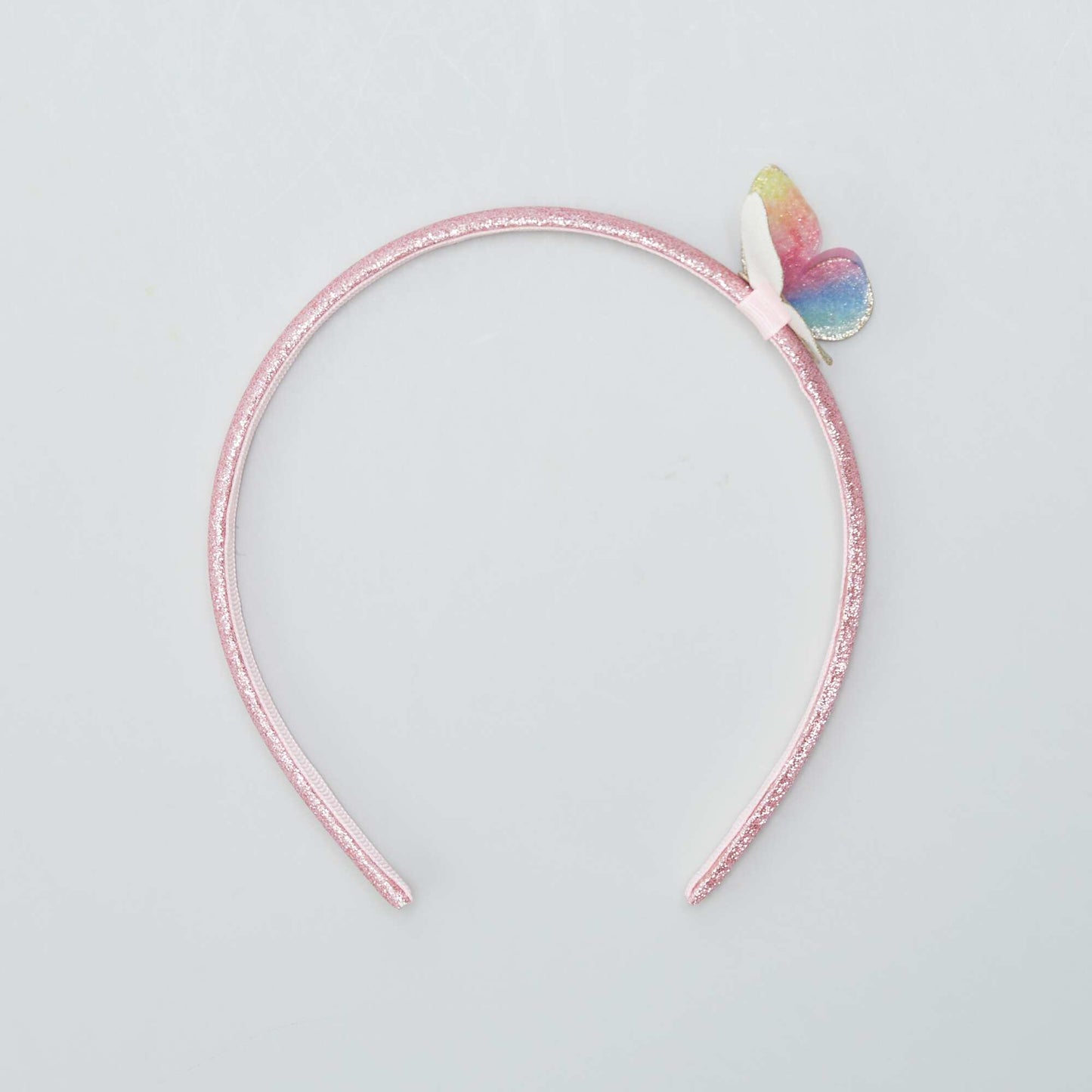 Serre-t te papillon Rose