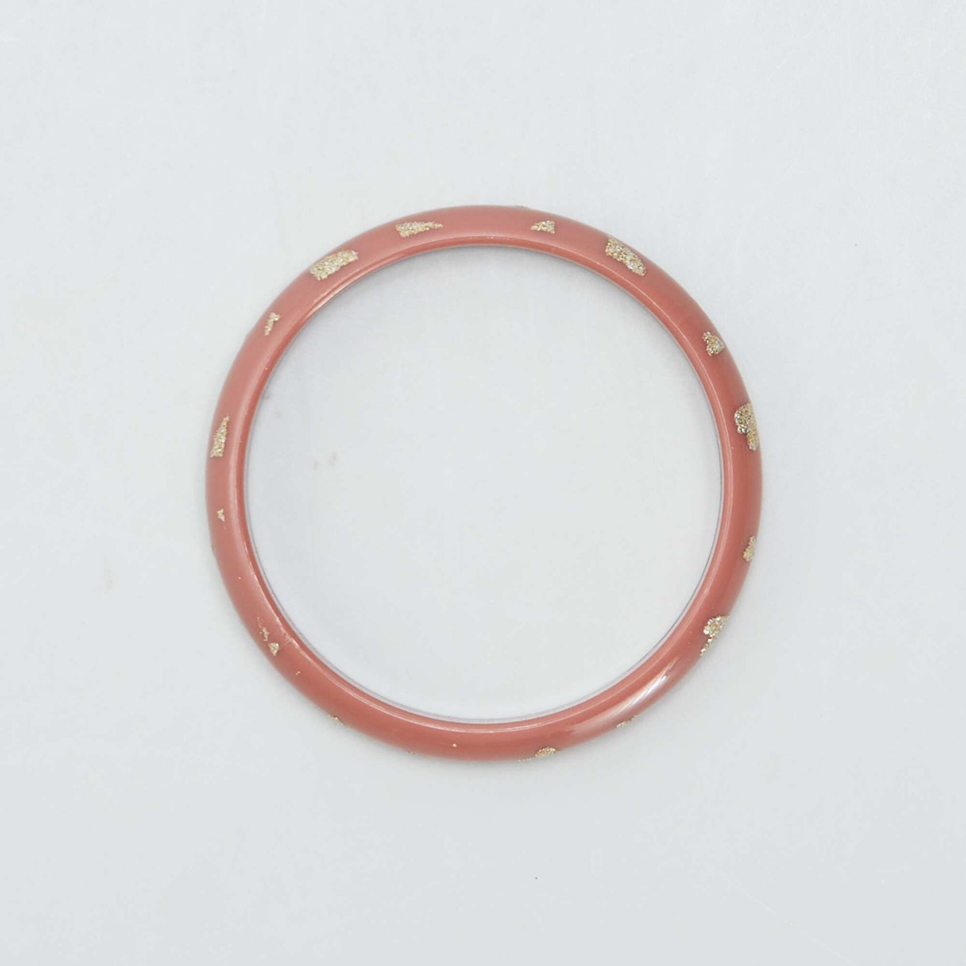 Lot de 4 bracelets bangles Rose